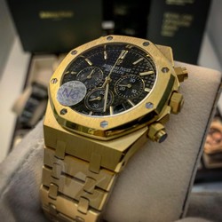 Audemars Piguet Royal Oak Chrono Limon Gold Black Dial