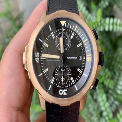 IWC0476 - Aquatimer Chronograph Bronzo SS/RU Black V6F A7750