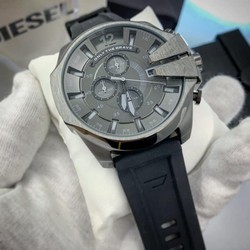 Diesel Black Strap Chrono Cheif Grey Dial