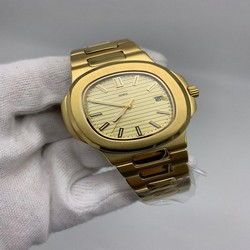 PP Nautilu Full Limon Dial Steel Strap