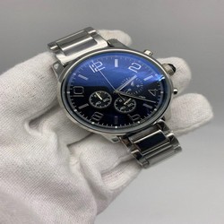 MonBla Classic Solid Steel Black Dial