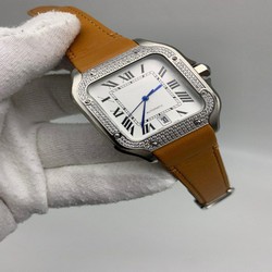 Car Santo Classic Diamond White Dial