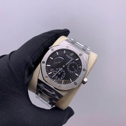 Audemars Piguet Royal Oak Silver Black Dial Chrono