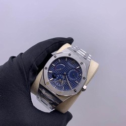 Audemars Piguet Royal Oak Silver Blue Dial Chrono