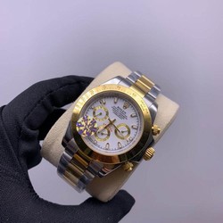 Rolex Daytona White Dial Gold