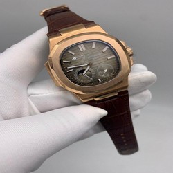 Patek Philippe Nautilus Gold Dial Duble Chrono
