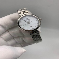 Omega Diamond White Dial For Her