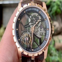 Roger Dubuis G041C - Excalibur Spider Skele Flying Tourb TI/RU Gold BBR