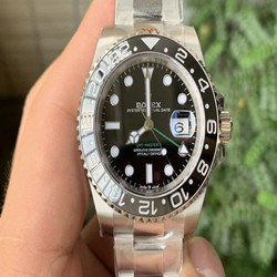 GMT-Master II 116710 LN Black Ceramic 904L Steel Noob 1:1 Best Edition SA3186 CHS V11