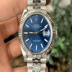 New DateJust 41 126334 ARF 1:1 Best Edition 904L Steel Blue Dial on Jubilee Bracelet A2824