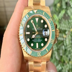 Submariner 116618 LV VRF Best Edition YG Wrapped Green Dial on YG Wrapped Bracelet A2836 MAX Version