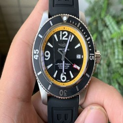 BSW0432A - Superocean 44mm DLC/RU Yellow TF Asia 2824