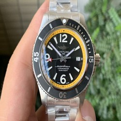 BSW0414D - Superocean 44mm SS/SS Yellow TF Asia 2824