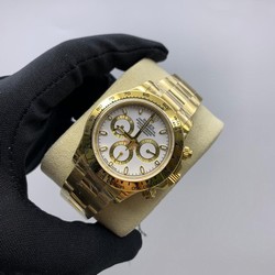 Roler Datona White Dial Gold Solid Steel