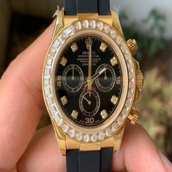ROLDYT0278 - Daytona 116588 YG/RU Black/Diams OMF Asia 7750