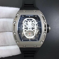 RMILL Real Tuorbilion Titan Case Skull EURF