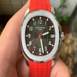Aquanaut 5167A Singapore Edition SS ZF 1:1 Best Edition Red Second Hand on Red Rubber Strap 324CS
