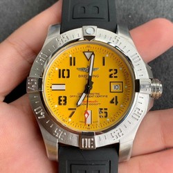 Breitling Avenger 45mm SS/NY/LE Yellow Stk GF Asia 2824