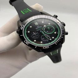 Omega Seamaster Chrono Green Black