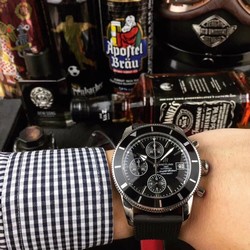 Breitling Superochen Black Dial Chrono