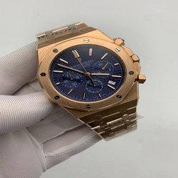Audemars Piguet Blue Dial Chrono High Version Gold
