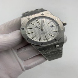 Audemars Piguet White Dial Chrono High Version SS