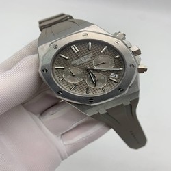 Audemars Piguet Grey Dial Chrono High Version Rubber Strap