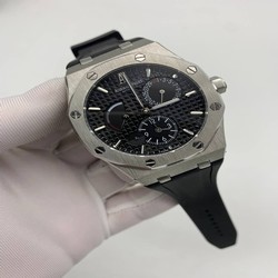 Audemars Piguet Black Dial High Version Rubber Strap