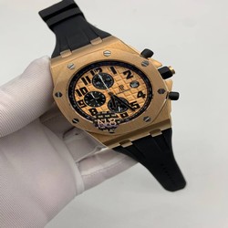 Audemars Piguet Gold Dial High Version Rubber Strap