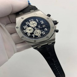 Audemars Piguet Black Dial High Version Rubber Strap