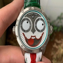 Konstantin Chaykin Joker Grey Dial 24collector leather strap
